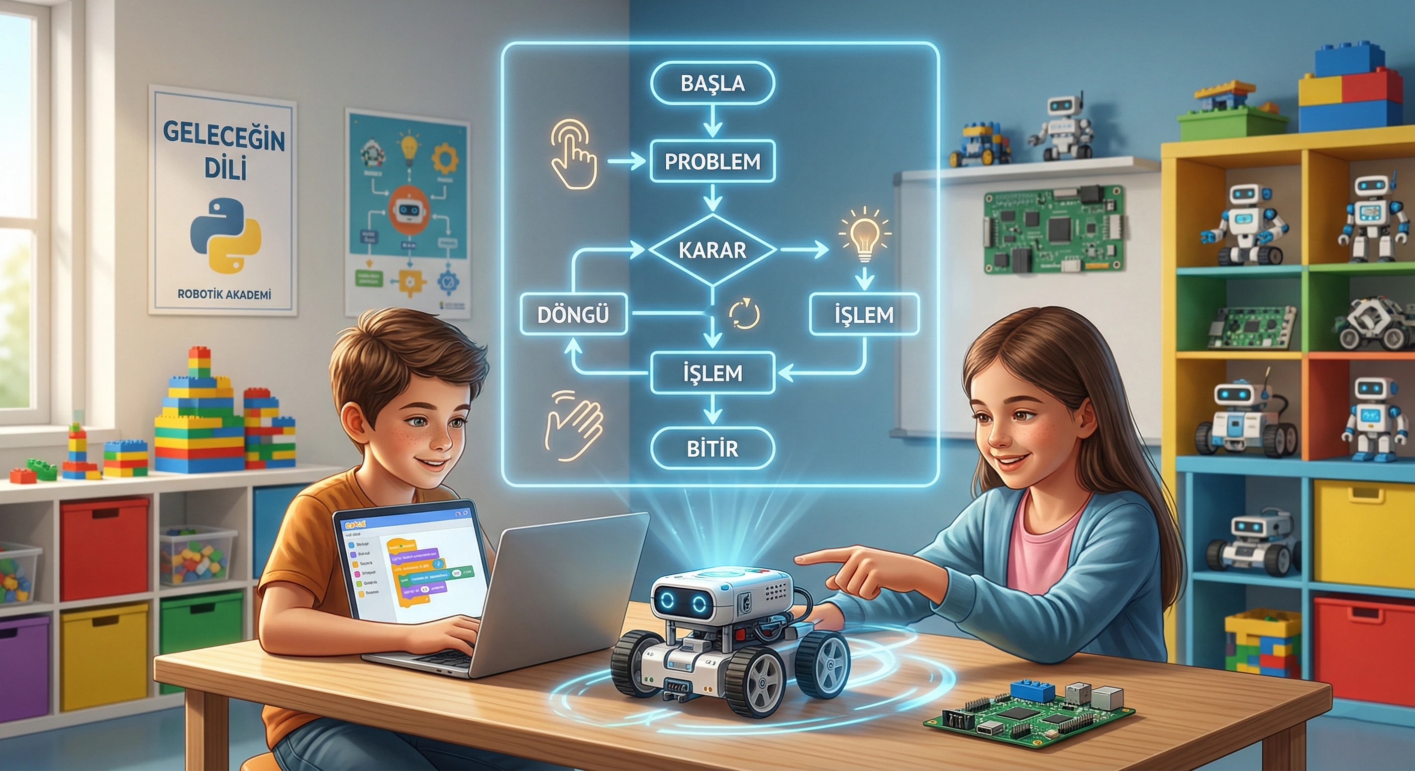 Sivas Robotik Kodlama Kursu Algoritma